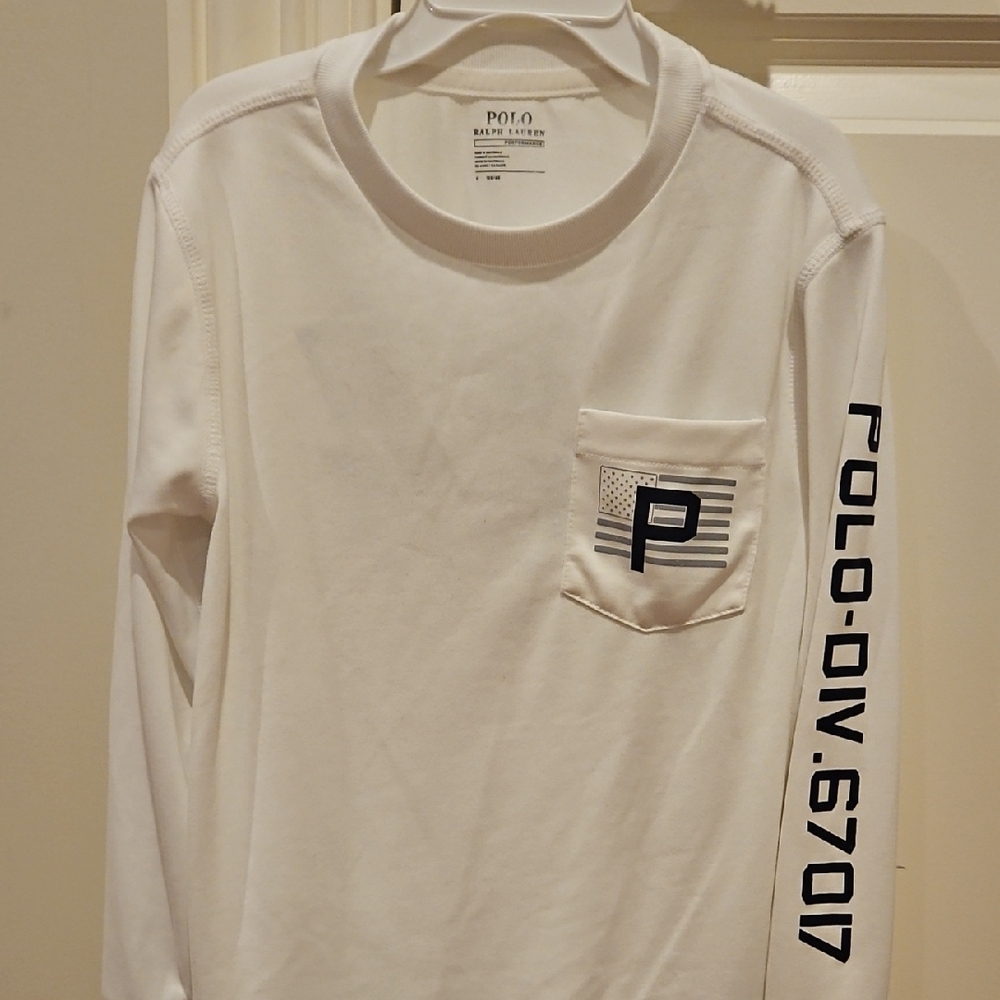Polo Ralph Lauren White Long Sleeve Shirt